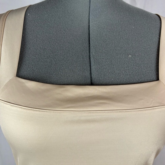 SPANX Shapewear Tank Top 1X  Nude‎ Square Neck Smoothing Camisole - Picture 3 of 9